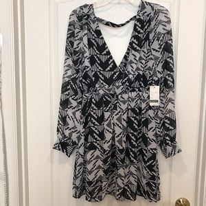 New w/Tags cute  Blk n Wht Dress